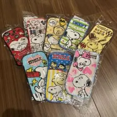 スヌーピーポケットミニタオル8種セット