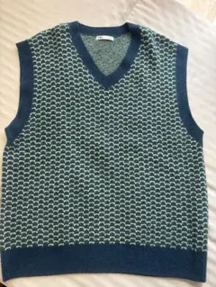 ZARA Vネックノースリーブニットのサムネイル