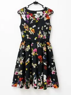 美品 ケイトスペードKate Spadeワンピース M 花柄ボタニカル柄 2 
