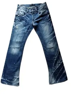 00s archive coating denim pants お兄系 y2k - メルカリ