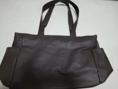 【未使用に近い】トートバッグ レディース 軽い a4 通勤 ブラウン
