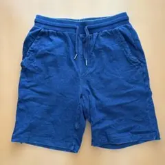 メンズ スウェット ショートパンツ ネイビーのサムネイル