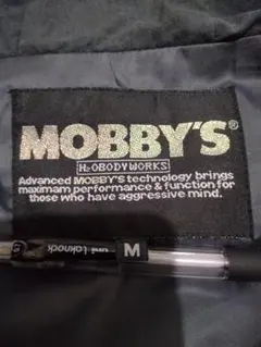 い*も様 MOBBY'S フード付 メンズ ジャケット M ブラック グレー