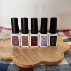 ネイル工房　ICE CLEAR ジェルネイル 5本セット