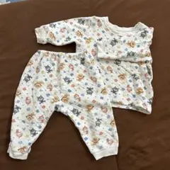 アニメキャラクター柄 パジャマ 90cm