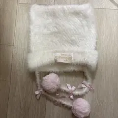 【美品】マリーちゃん　帽子　ポンポン付き