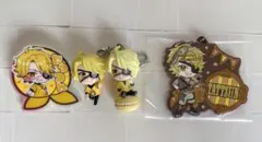 からぴち たっつん クリップ・キーホルダー 4点セット