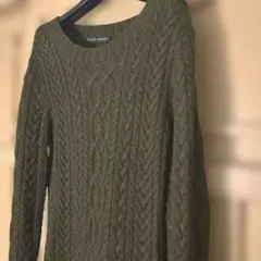 Ralph Lauren ケーブルニットワンピース M