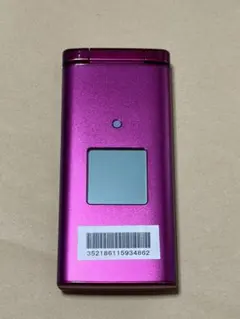 KYOCERA KTY38 ピンク折りたたみ式携帯電話本体　au