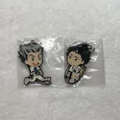 ハイキュー　一番くじ　ラバーストラップ　　　　木兎光太郎　赤葦京治