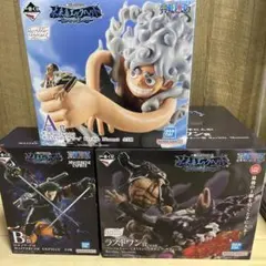 一番くじ　ワンピース　未来島エッグヘッド　ラストワン賞　くま VS サターン聖