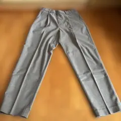 ユニクロ グレー スラックス パンツ S