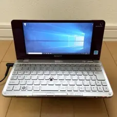 SONY VAIO typeP VGN-P70H_W　ジャンク Almost unused SONY VAIO Type P VGN-P70H/R Garnet Red Home