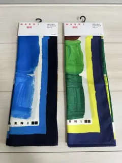 限定新品・箱あり】MARNI × UNIQLO スカーフ 6枚コンプリート - メルカリ