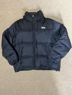 BIG SIZE　FIRST DOWN ブラックダウンジャケット