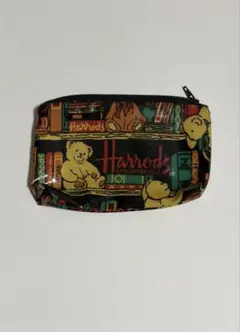 Harrods テディベア ポーチ 使用感あり