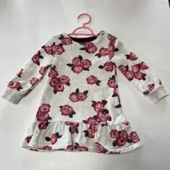 PETIT BATEAU 花柄ワンピース 3ans/95cm