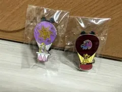 東京ディズニーリゾート　ピンバッジ　ラプンツェル＆シンバ