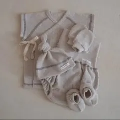 peekaboo newbornset アイムワッフル退院着5点セットのサムネイル