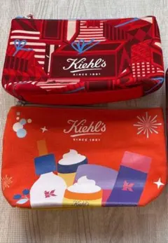キールズ　ポーチ2個セット