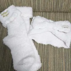 新品★ジェラートピケ★靴下 ヘアバンドセット