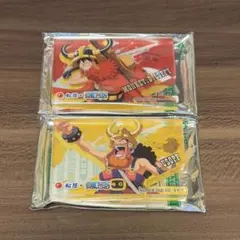ワンピース 松屋 コラボ アクリルブロック ルフィ ウソップ