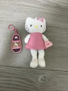 ハローキティ ぬいぐるみ　キーホルダーセット！