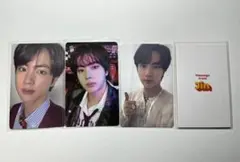 Jin トレカ3枚セット＋butter メッセージカード