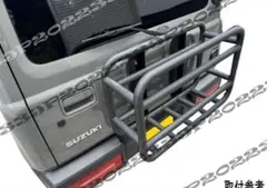 新品スズキ JB64ジムニー/JB74シエラ 軽量リアキャリア アルミ製