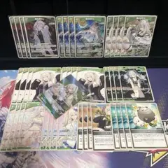 【人気】獅白ぼたん デッキパーツ 41枚セット osr付き ホロカ