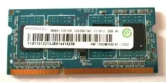 ノートPC用DDR3メモリ 2GB