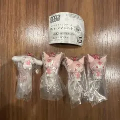 サンリオキャラクターズ　 ワントーンマスコット 桜　シナモロール　クロミ