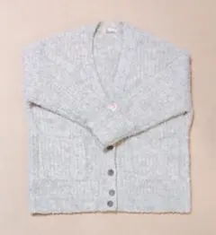 ZOZOTOWN 《JaVaジャバ 別注》ブークレーVネックカーディガン