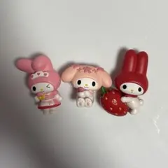 サンリオ マイメロディ マスコット フィギュア 3体セットのサムネイル