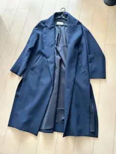 ENFÖLD ネイビー ロングコート 38のサムネイル