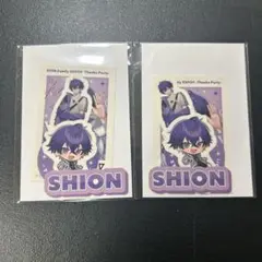 STPR EXPO ふぁみくじ ステッカーセット めておら しおん　×2