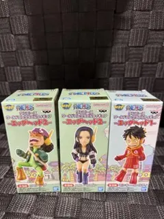 ワンピース ワールドコレクタブルフィギュア エッグヘッド編3体セット