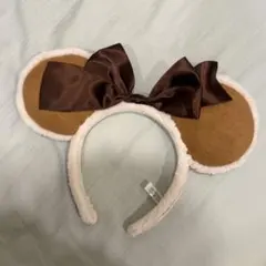 ミニー　ムートン風カチューシャ