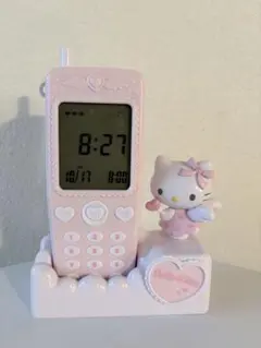 ガラケー型置時計 サンリオ マイメロ マイメロディー クリスマス