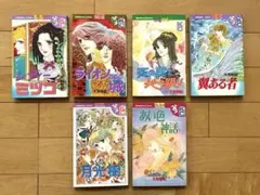 大和和紀 初期〜名作コミックス 6冊セット（印刷サイン入り・初版あり）