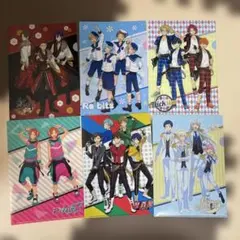 あんスタ　A5クリアファイル 6枚セット　ファミマ限定