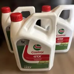 カストロール GTX エンジンオイル 樹脂ボトル 4個 10w-30 鉱物油