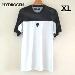 HYDROGEN ハイドロゲン Tシャツ スカルロゴ 迷彩 XL テニスのサムネイル