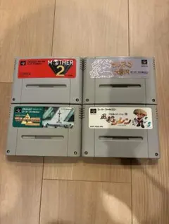 【美品】スーパーファミコン ゲームソフト 4本セット