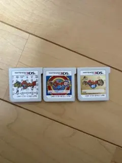 妖怪ウォッチソフト3個セット