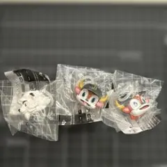 プロ野球マスコットめじるしアクセサリー　バファローブル2個&レオ1個