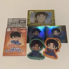 名探偵コナン ちぢませ隊ステッカーコレクション2 服部平次 遠山和葉 おまけ付き