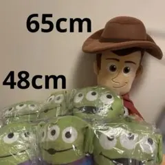 ウッディ　エイリアン　ディズニー　トイ・ストーリー　ぬいぐるみセット