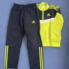 adidas ジャージ上下セット イエロー/ダークグレー