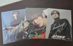 ATEEZ アチズ ヨサン リリイベ 直筆サイン